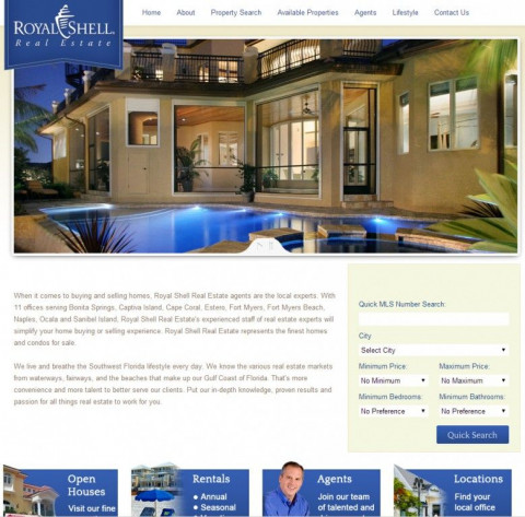 Visit Real Estate Web Design