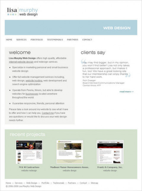 Visit Lisa Murphy Web Design