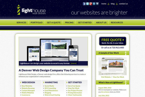 Visit Lighthouse Web Design, Inc.