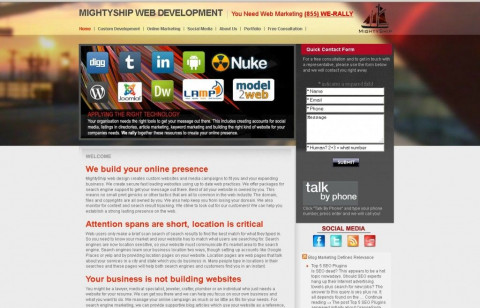 Visit Mightyship Web Development