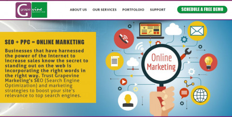 Visit Grapevine Marketing | Web Development, SEO, PPC, SMM Marketing & Support